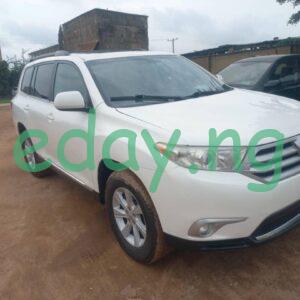 2013 Toyota Highlander (Tokunbo) - Car Already in Abuja