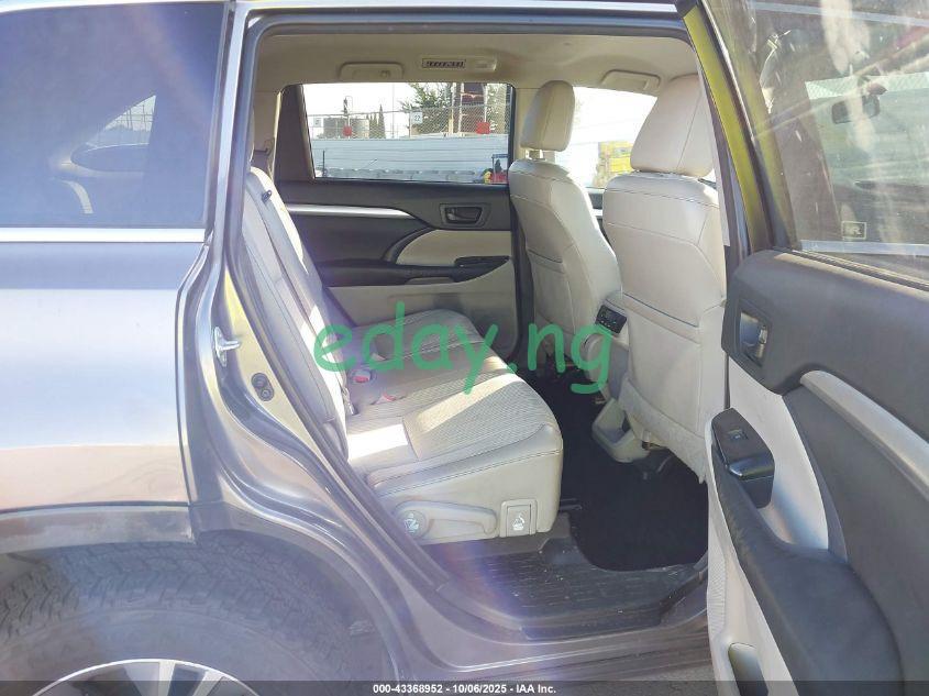 2014 Toyota Highlander LE (Foreign used)-SOLD - Image 4