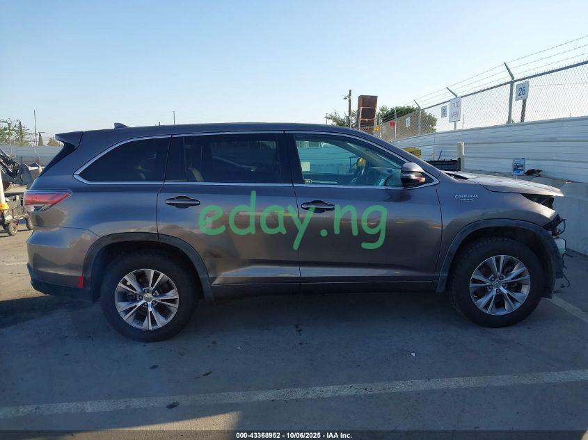 2014 Toyota Highlander LE (Foreign used)-SOLD - Image 9