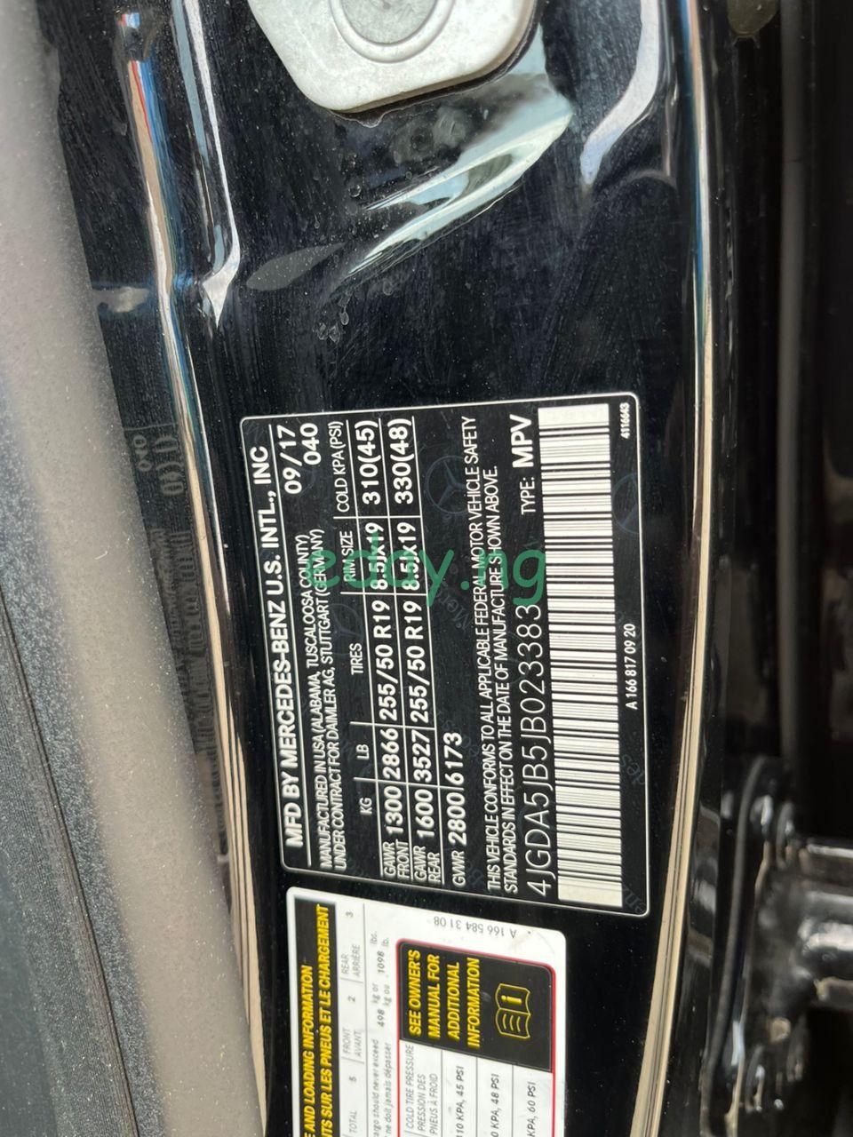 2017 Mercedes Benz GLE350 (Foreign used)- in Lagos - Image 14