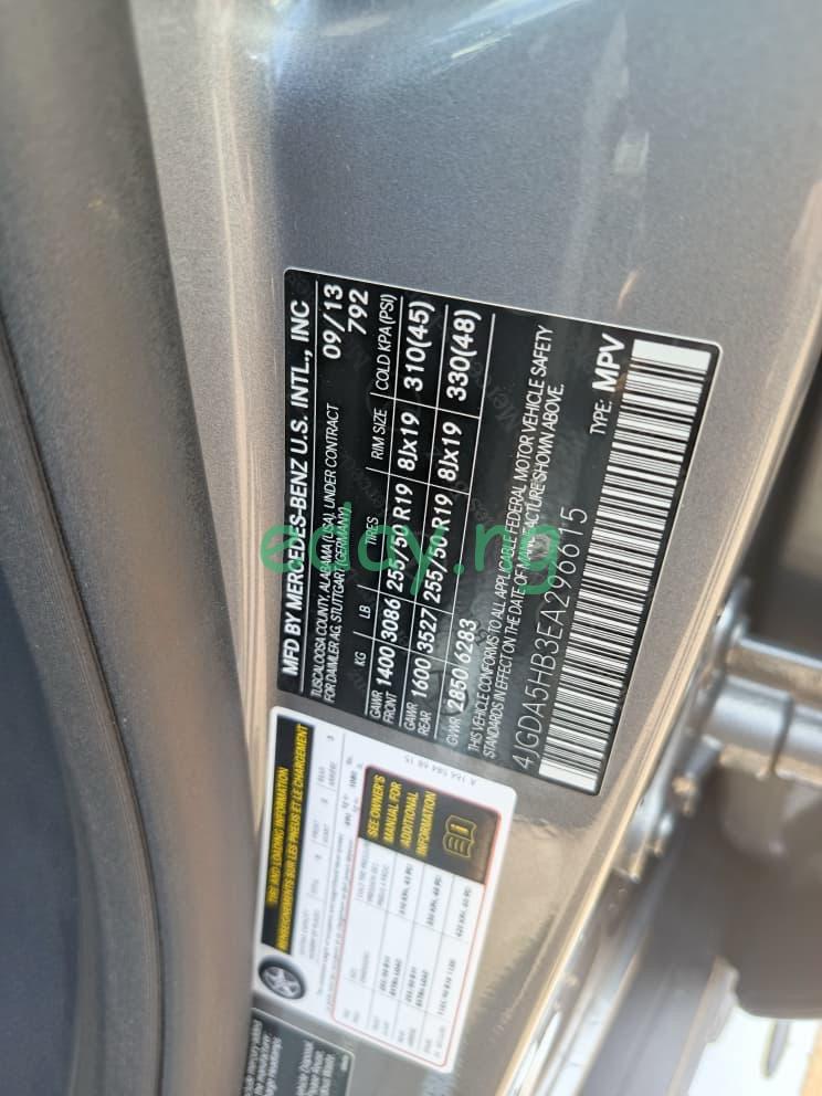 2014 Mercedes Benz ML350 (Foreign used)- already in Asaba - Image 3