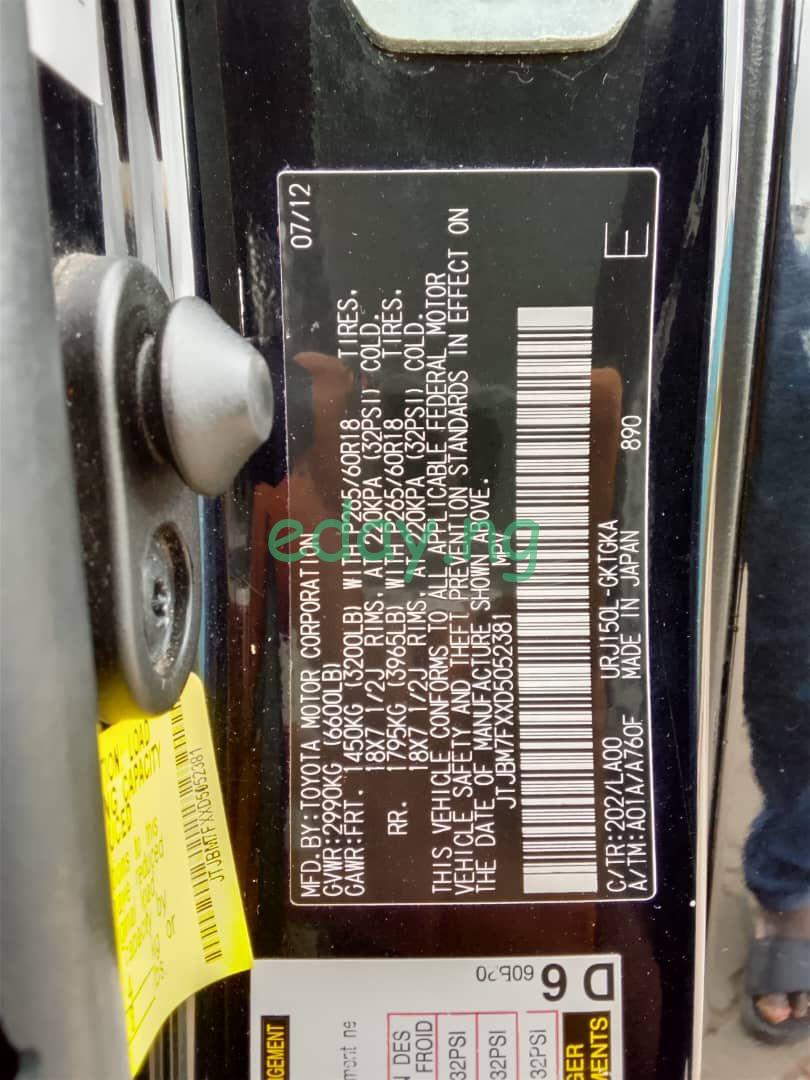 2013 Lexus GX upgraded to 2019 (Foreign used) - Image 4