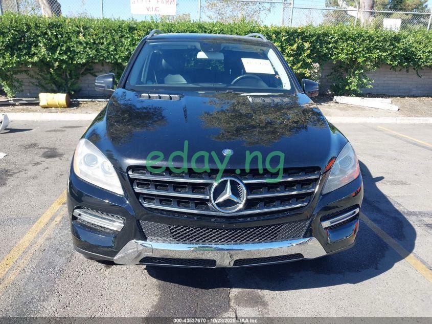 2014 Mercedes Benz ML350 (Foreign used)- Car in transit to Lagos - Image 5