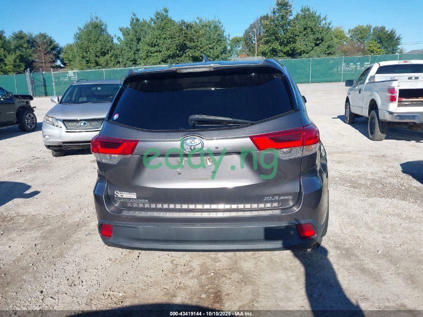 2018 Toyota Highlander XLE (Foreign used) - Car in transit to Lagos port - Image 15